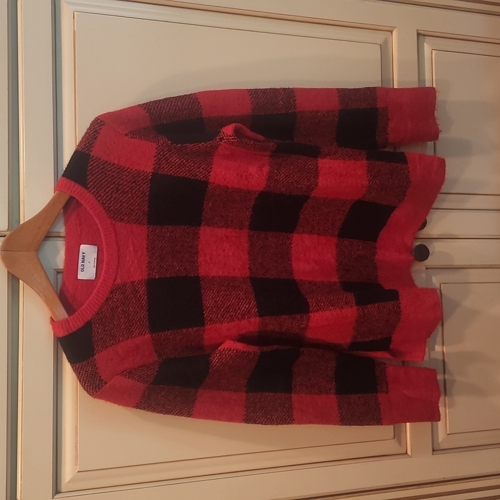 Buffal Plad Sweater